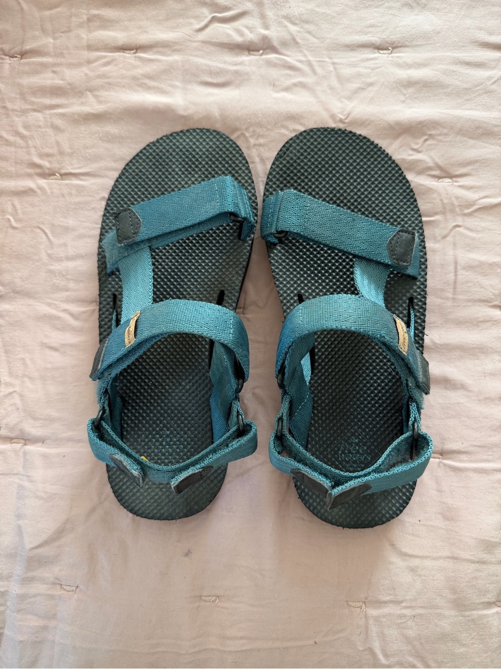 Women's Blue Adjustable Strap Sandals — Casual Everyday Comfort